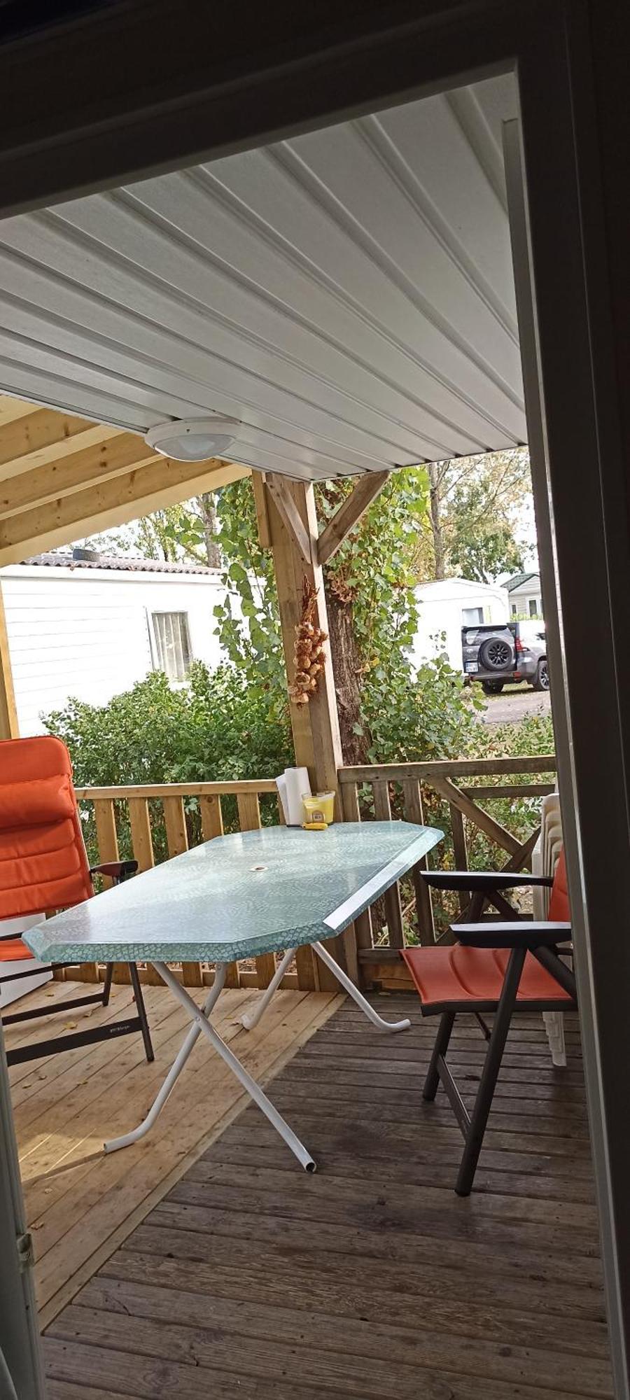 Mobilhome L'Oasis Camping Le Clos Cottet Angles  Екстер'єр фото
