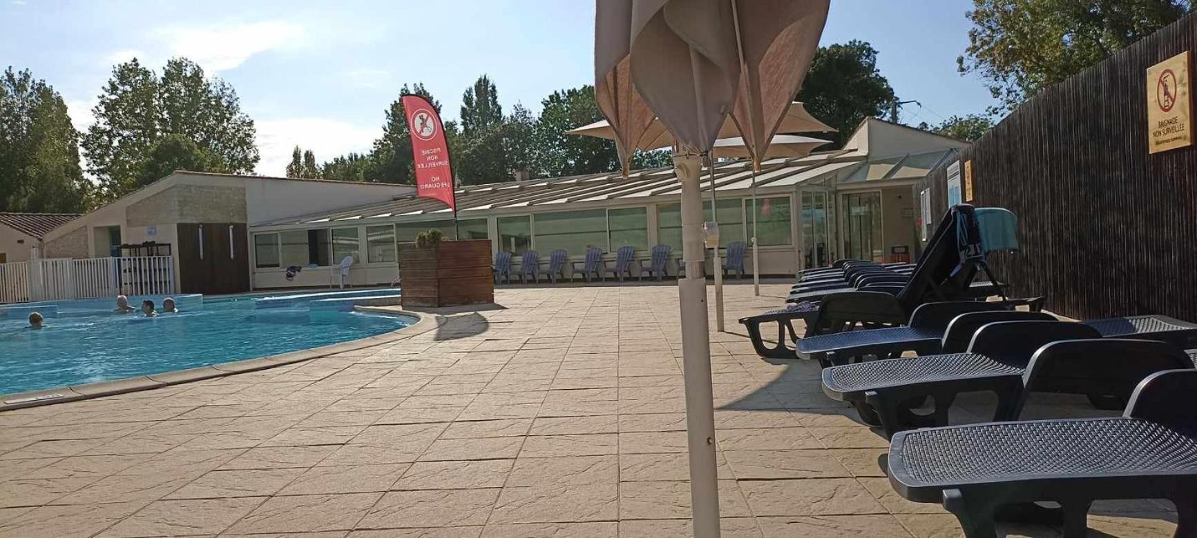 Mobilhome L'Oasis Camping Le Clos Cottet Angles  Екстер'єр фото