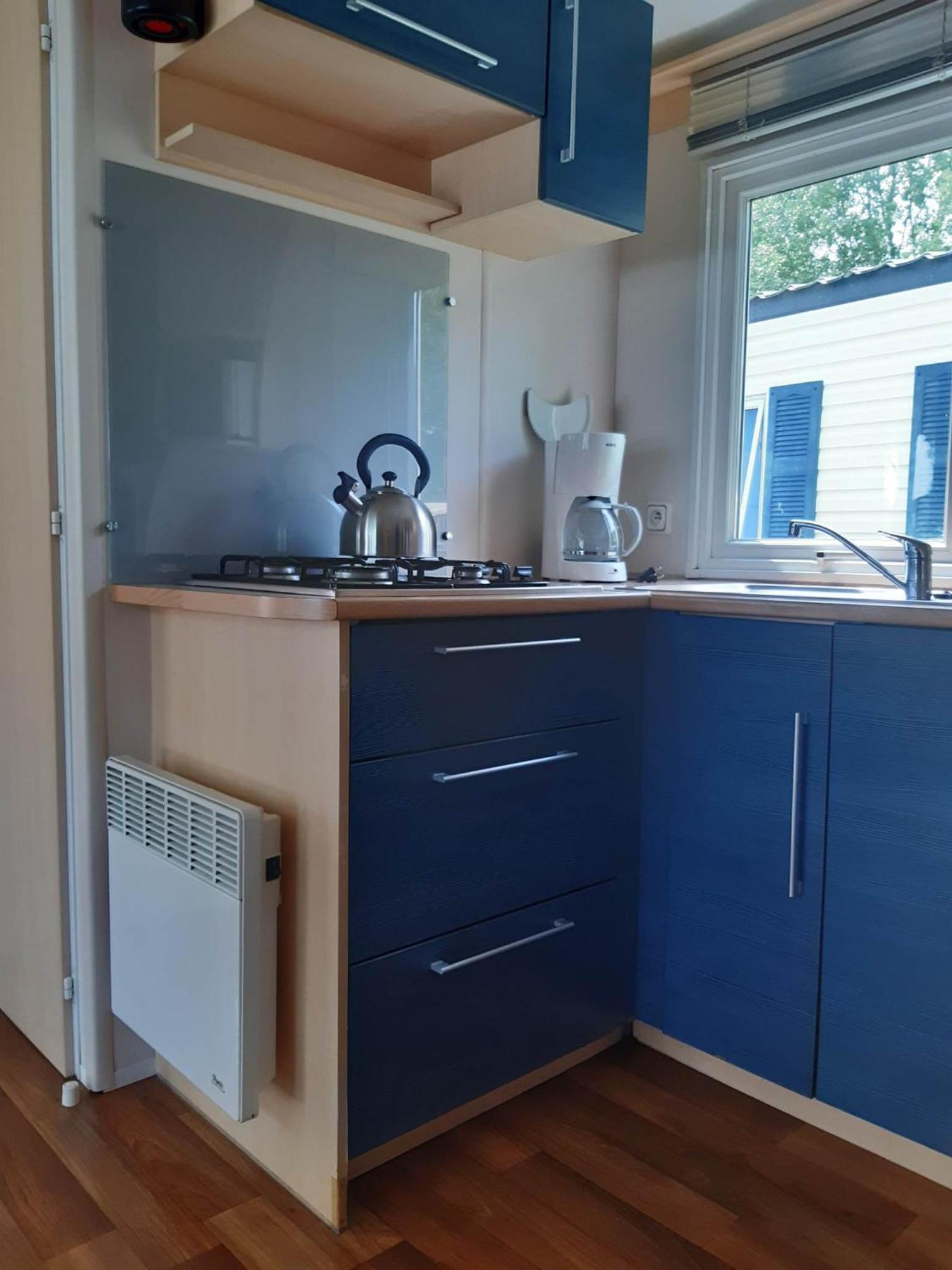 Mobilhome L'Oasis Camping Le Clos Cottet Angles  Екстер'єр фото