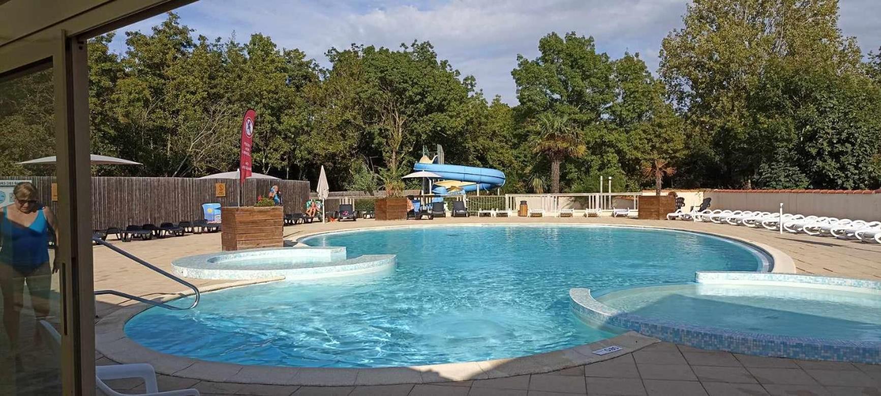Mobilhome L'Oasis Camping Le Clos Cottet Angles  Екстер'єр фото