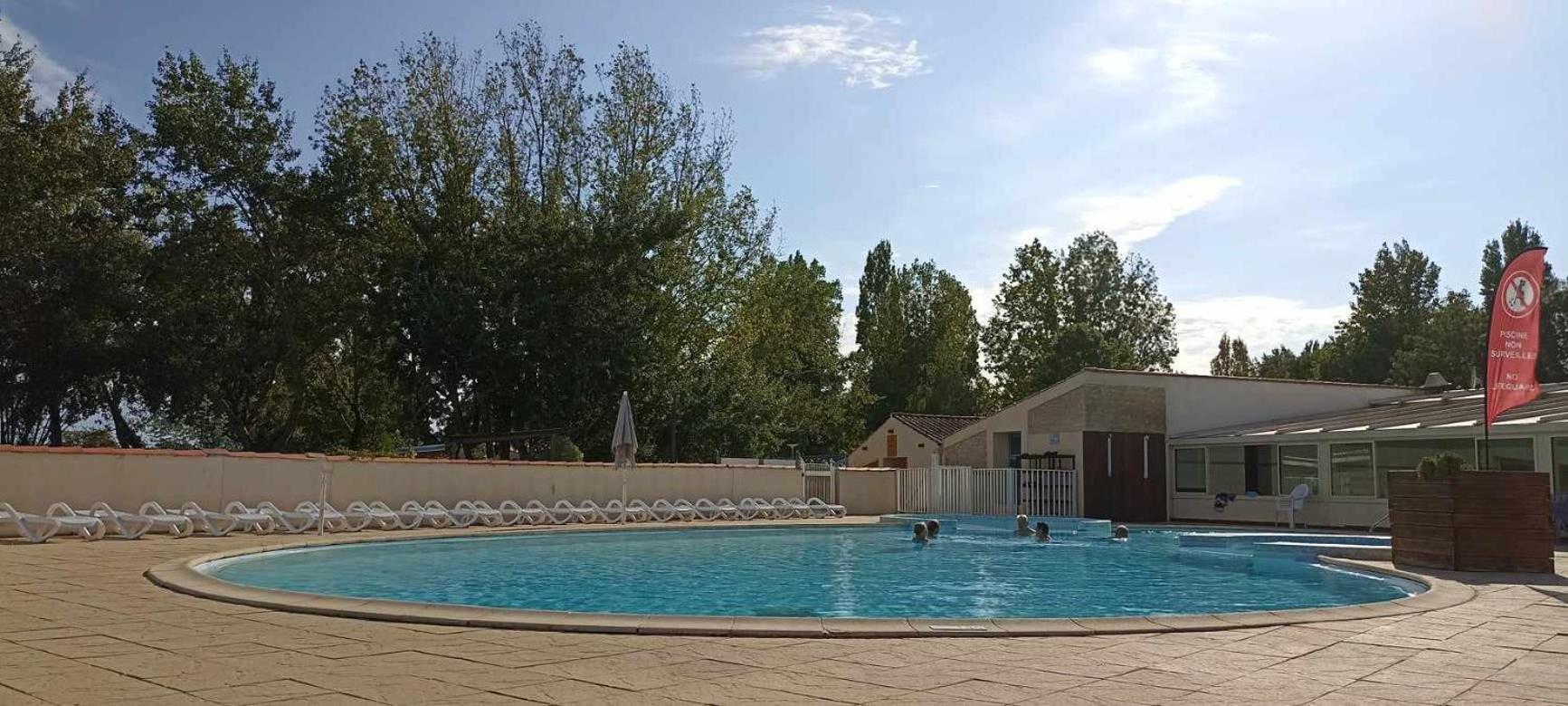 Mobilhome L'Oasis Camping Le Clos Cottet Angles  Екстер'єр фото