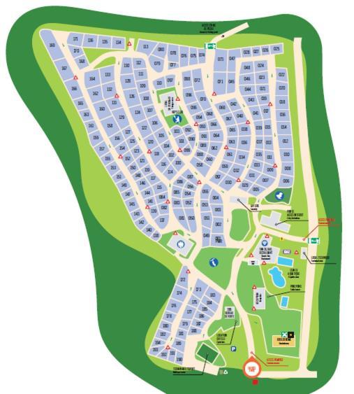 Mobilhome L'Oasis Camping Le Clos Cottet Angles  Екстер'єр фото
