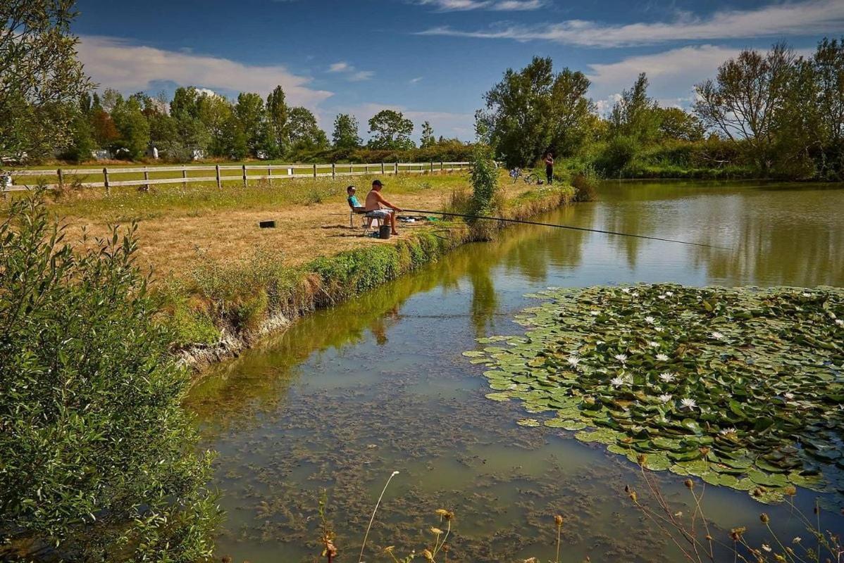 Mobilhome L'Oasis Camping Le Clos Cottet Angles  Екстер'єр фото