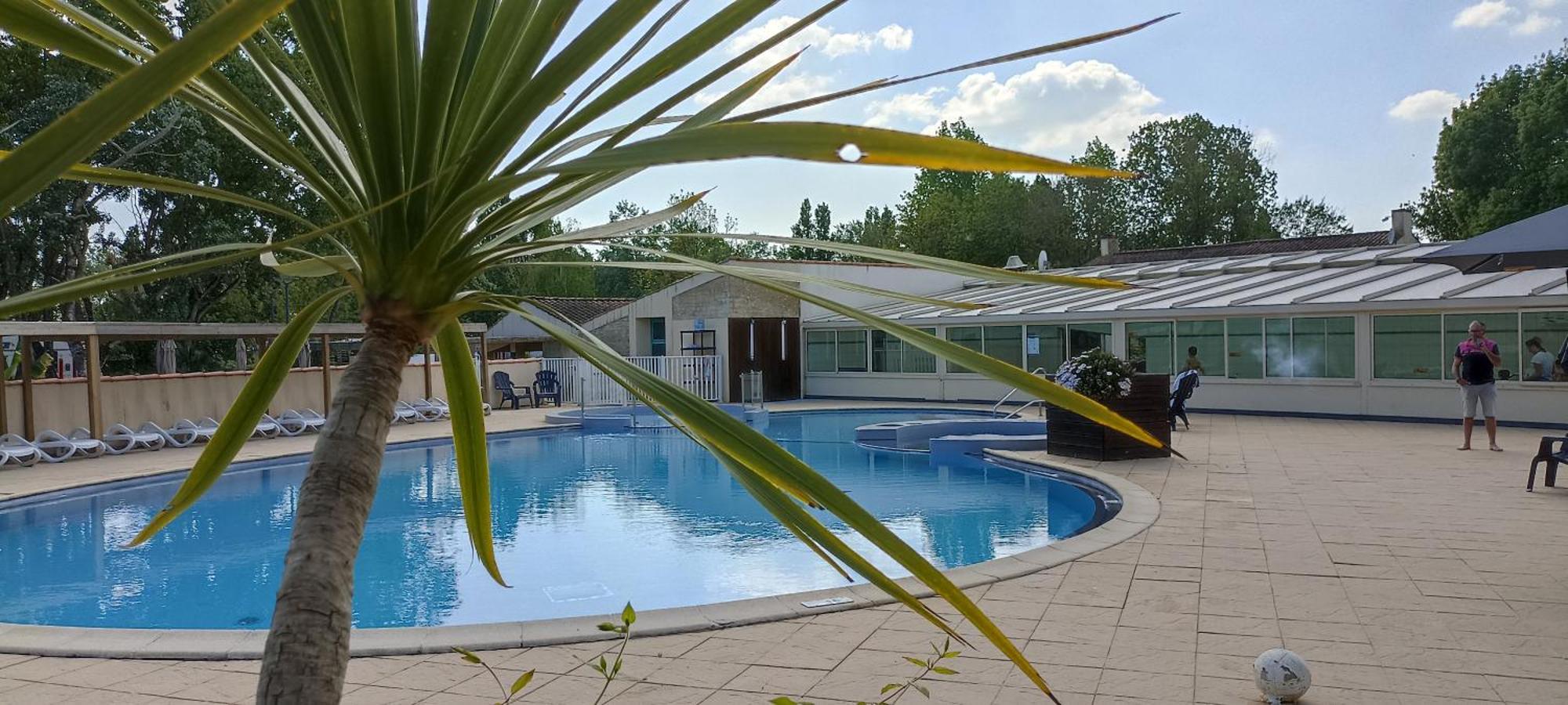 Mobilhome L'Oasis Camping Le Clos Cottet Angles  Екстер'єр фото